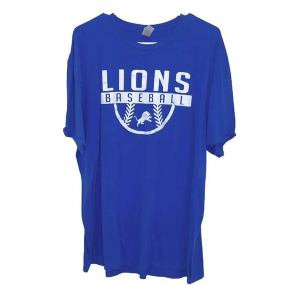 ✅ 3/$10 2XL baseball tshirt 100% cotton short sleeved tee t-shirt - Picture 1 of 4